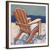 Orange Chair-Rebecca Molayem-Framed Giclee Print