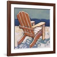 Orange Chair-Rebecca Molayem-Framed Giclee Print