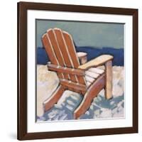 Orange Chair-Rebecca Molayem-Framed Giclee Print