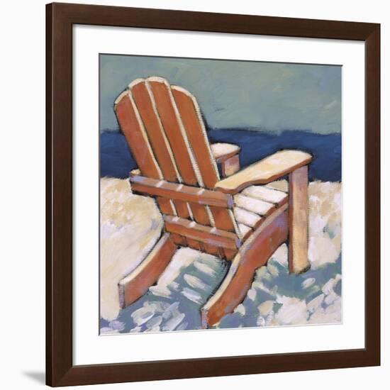 Orange Chair-Rebecca Molayem-Framed Giclee Print