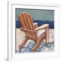 Orange Chair-Rebecca Molayem-Framed Giclee Print