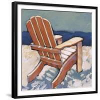 Orange Chair-Rebecca Molayem-Framed Giclee Print