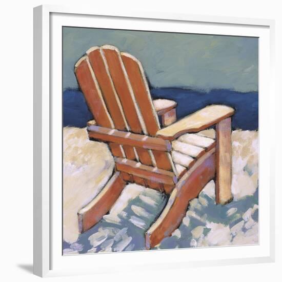 Orange Chair-Rebecca Molayem-Framed Giclee Print