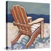 Orange Chair-Rebecca Molayem-Stretched Canvas