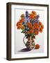 Orange Chrysanthemums-Christopher Ryland-Framed Giclee Print