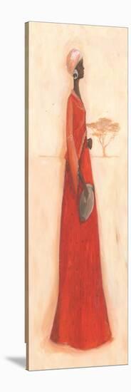 Orange Cloth-Julia Hawkins-Stretched Canvas