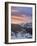 Orange Clouds at Dawn Above Longs Peak, Rocky Mountain National Park, Colorado-James Hager-Framed Photographic Print