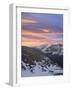 Orange Clouds at Dawn Above Longs Peak, Rocky Mountain National Park, Colorado-James Hager-Framed Photographic Print