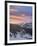 Orange Clouds at Dawn Above Longs Peak, Rocky Mountain National Park, Colorado-James Hager-Framed Photographic Print