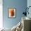 Orange Coalescence II-Lanie Loreth-Framed Art Print displayed on a wall
