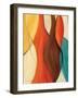 Orange Coalescence II-Lanie Loreth-Framed Art Print