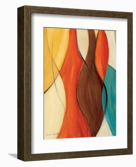 Orange Coalescence II-Lanie Loreth-Framed Art Print