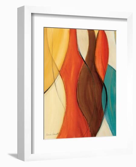 Orange Coalescence II-Lanie Loreth-Framed Art Print