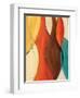 Orange Coalescence II-Lanie Loreth-Framed Art Print