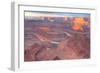 Orange Colorado River, Dead Horse Point, Utah Colored Water from Red Soil Runoff-Tom Till-Framed Photographic Print