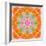 Orange Connection Mandala-Alaya Gadeh-Framed Photographic Print