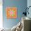 Orange Connection Mandala-Alaya Gadeh-Photographic Print displayed on a wall