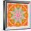 Orange Connection Mandala-Alaya Gadeh-Framed Photographic Print