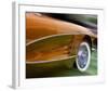 Orange Corvette-Richard James-Framed Art Print