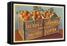 Orange Crate, Florida-null-Framed Stretched Canvas
