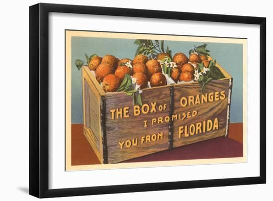 Orange Crate, Florida-null-Framed Art Print