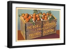 Orange Crate, Florida-null-Framed Art Print