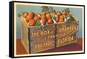 Orange Crate, Florida-null-Framed Stretched Canvas