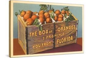 Orange Crate, Florida-null-Stretched Canvas