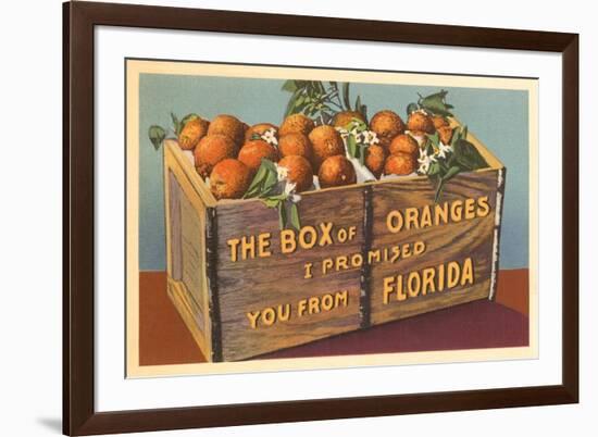 Orange Crate, Florida-null-Framed Premium Giclee Print