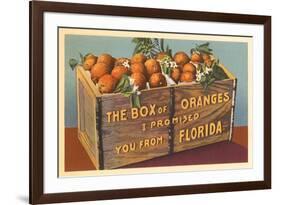 Orange Crate, Florida-null-Framed Premium Giclee Print