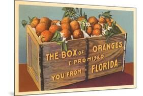 Orange Crate, Florida-null-Mounted Premium Giclee Print