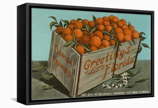 Orange Crate, Florida-null-Framed Stretched Canvas