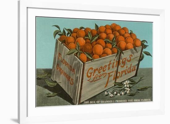 Orange Crate, Florida-null-Framed Premium Giclee Print