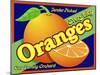 Orange Crate Label-Mark Frost-Mounted Giclee Print