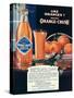 Orange-Crush, Oranges, USA, 1920-null-Stretched Canvas