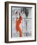 Orange Dance-NaxArt-Framed Art Print