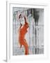 Orange Dance-NaxArt-Framed Art Print