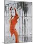 Orange Dance-NaxArt-Mounted Art Print