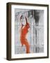 Orange Dance-NaxArt-Framed Art Print