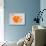 Orange Drum Set-NaxArt-Art Print displayed on a wall