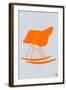 Orange Eames Rocking Chair-NaxArt-Framed Art Print