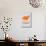 Orange Eames Rocking Chair-NaxArt-Stretched Canvas displayed on a wall