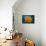 Orange Elephant Ear Sponge (Agelas Clathrodes) Santa Lucia-Franco Banfi-Framed Stretched Canvas displayed on a wall