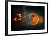 Orange Fish-Aida Ianeva-Framed Giclee Print