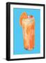 Orange Fizz-null-Framed Art Print