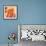 Orange Flip Flops-Paul Brent-Framed Art Print displayed on a wall