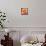 Orange Flip Flops-Paul Brent-Framed Stretched Canvas displayed on a wall