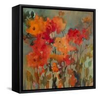 Orange Flower-Michelle Abrams-Framed Stretched Canvas