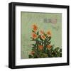 Orange Flowers-Rick Novak-Framed Art Print