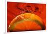 Orange FreshSplash 2-Steve Gadomski-Framed Photographic Print